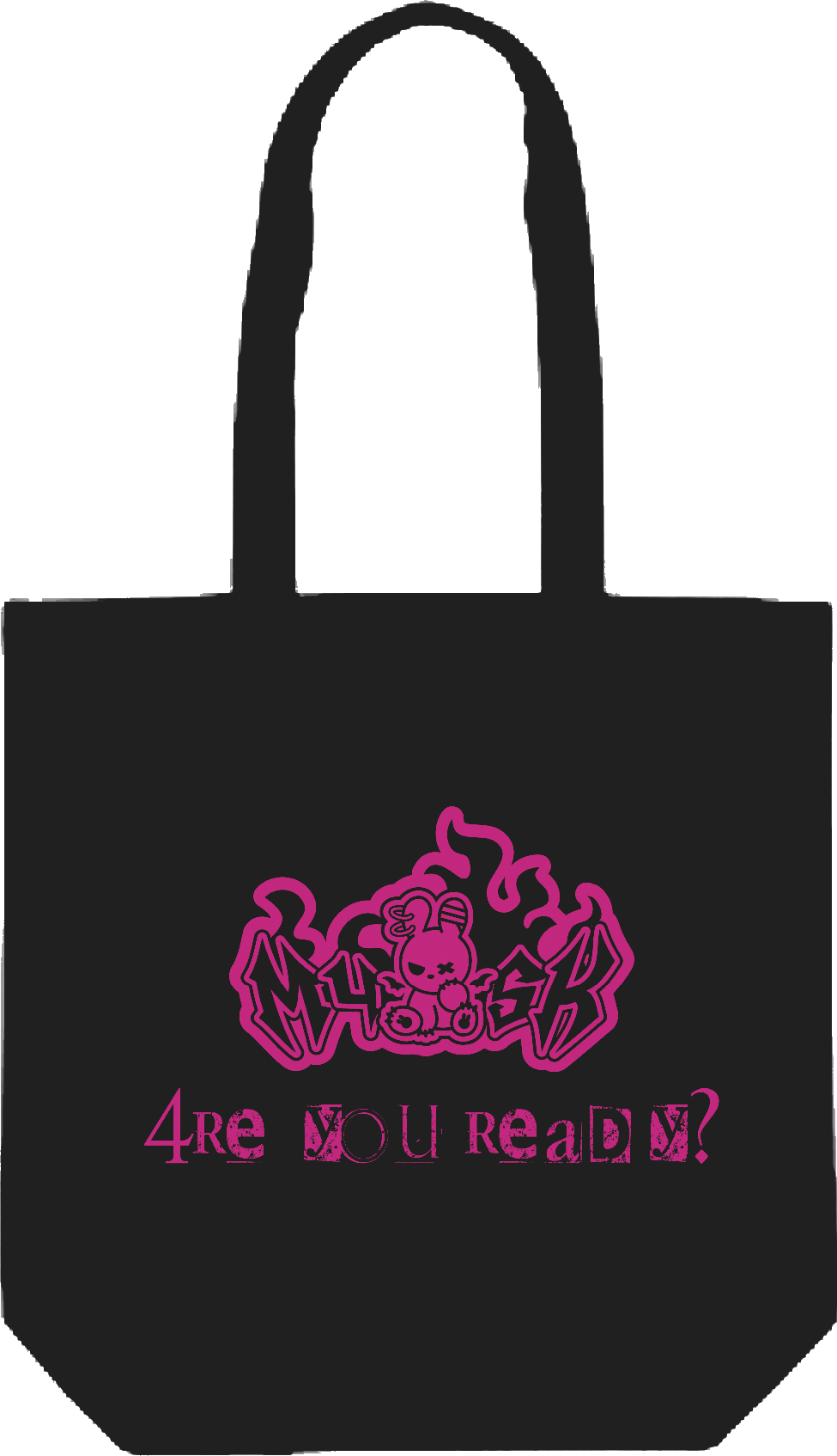 M4SK "4re you ready?"トートバッグ
